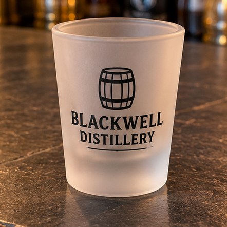 Custom Frosted Shot Glasses